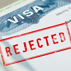 Why are F1 visas being rejected